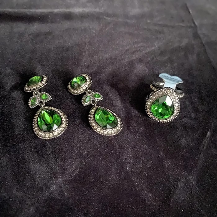 Retired Brighton Raindrops Clip Earrings - 3