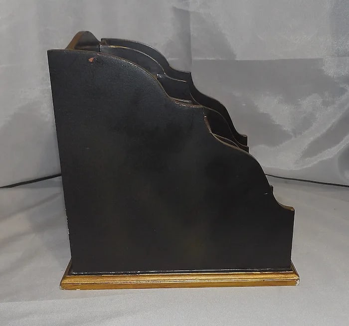 Vintage Ornate Desk Organizer Drawer - 3