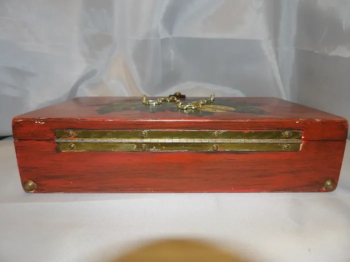 Vintage 1962 Enid Collins Wood Box - 3