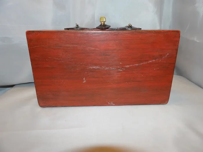 Vintage 1962 Enid Collins Wood Box - 4