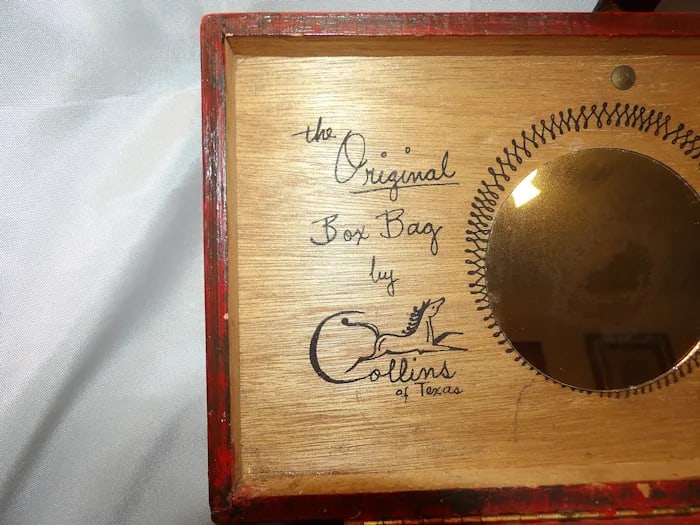 Vintage 1962 Enid Collins Wood Box - 8