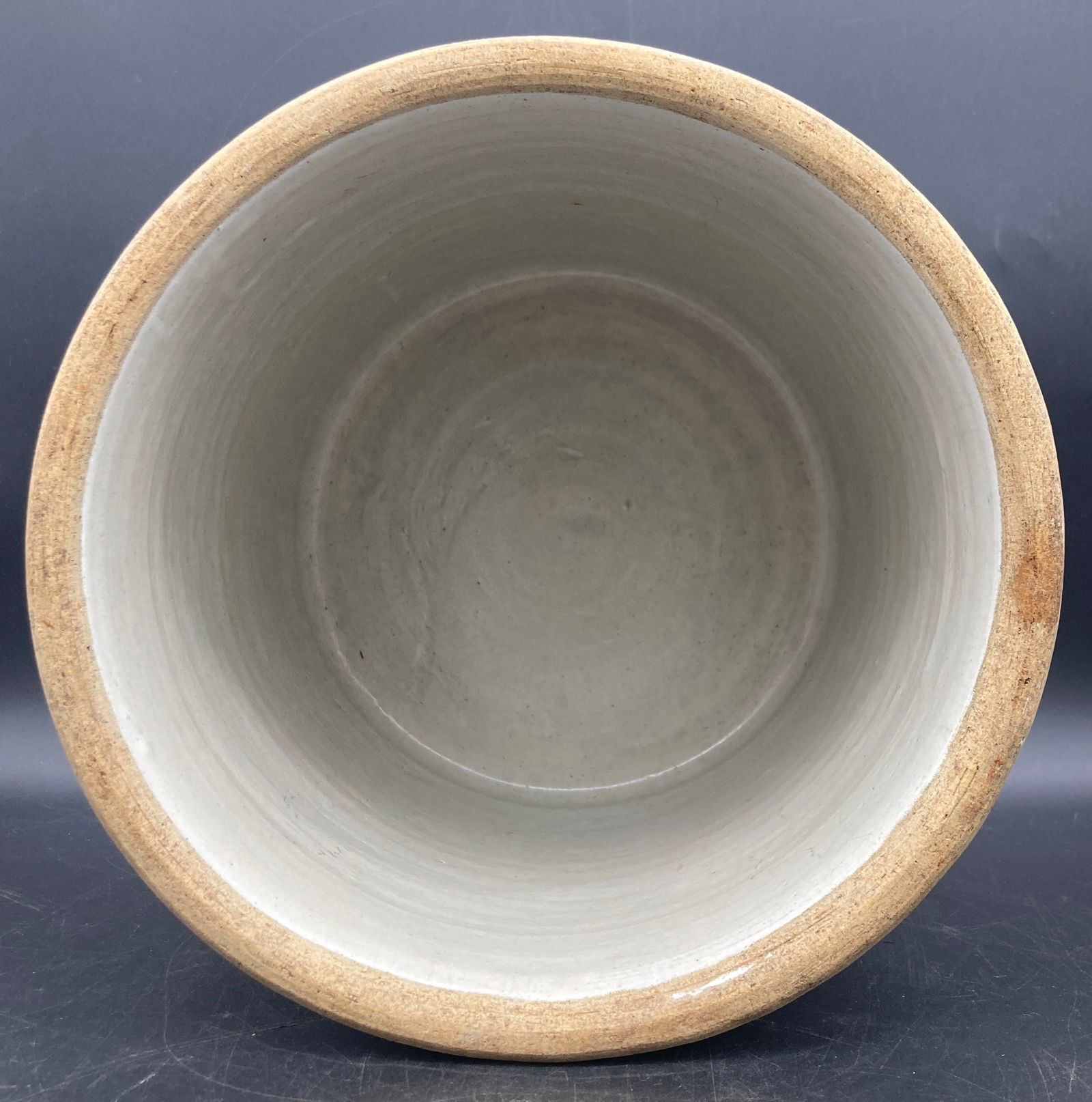 ANTIQUE PFALTZGRAFF STONEWARE 2GAL. CROCK with COBALT BLUE - 6