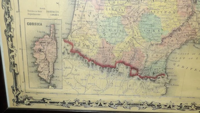 Print Antique French Map Cavallini Print - 3