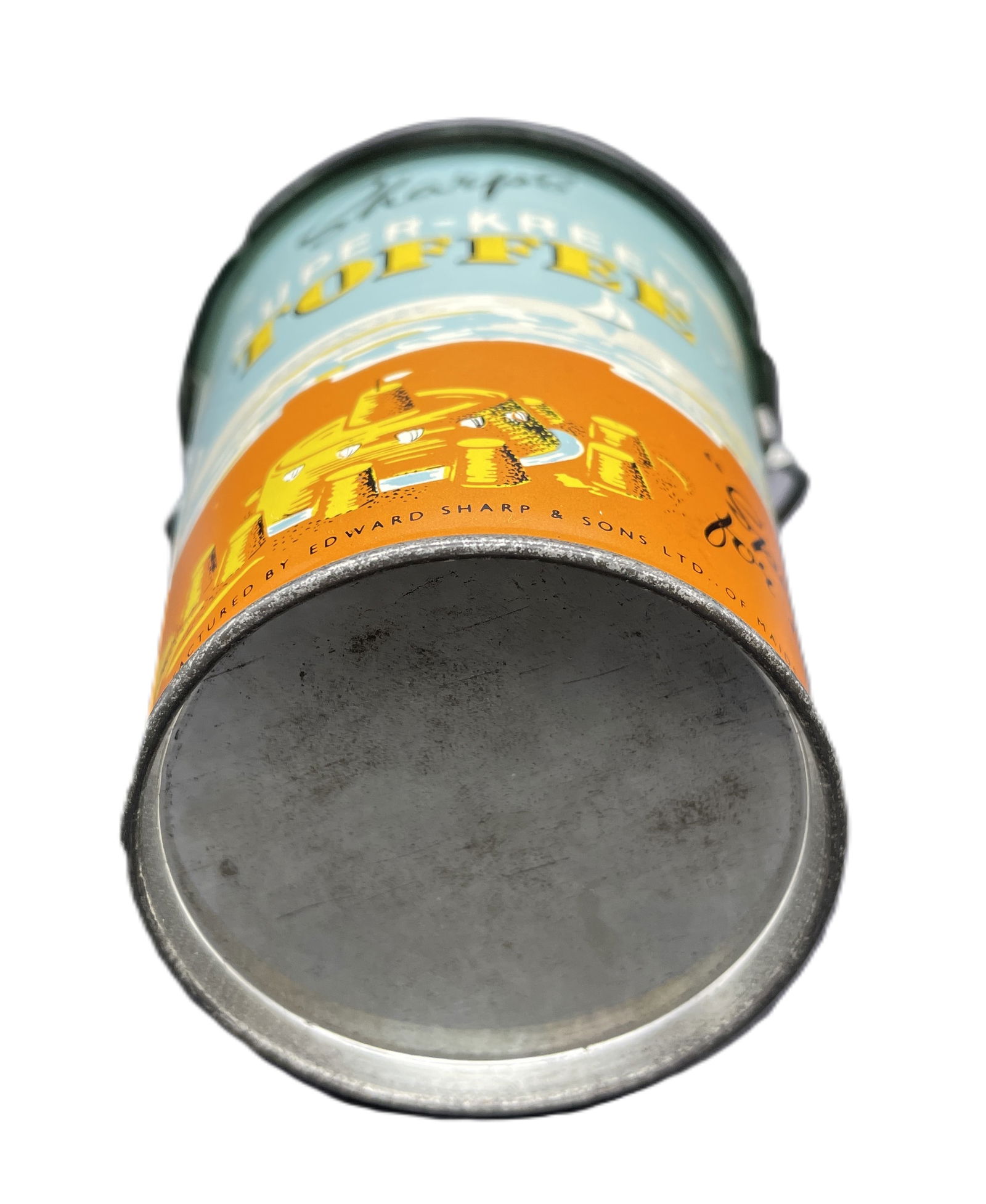1920's Sharp's super-kreem toffee milk churn tin - 7