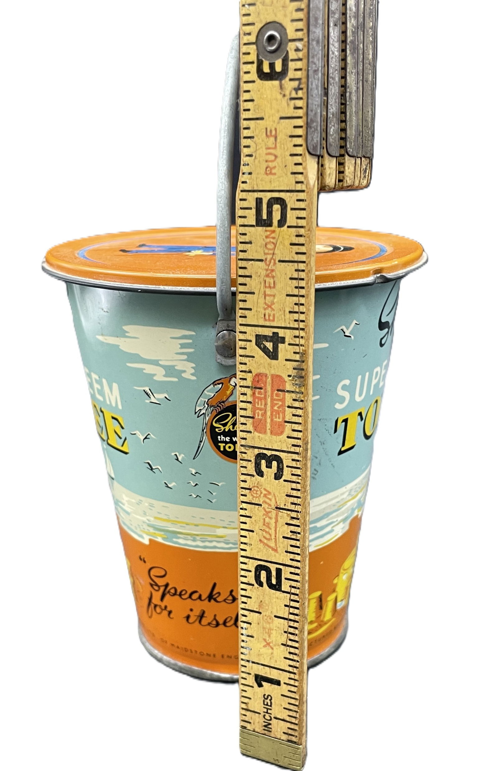 1920's Sharp's super-kreem toffee milk churn tin - 8