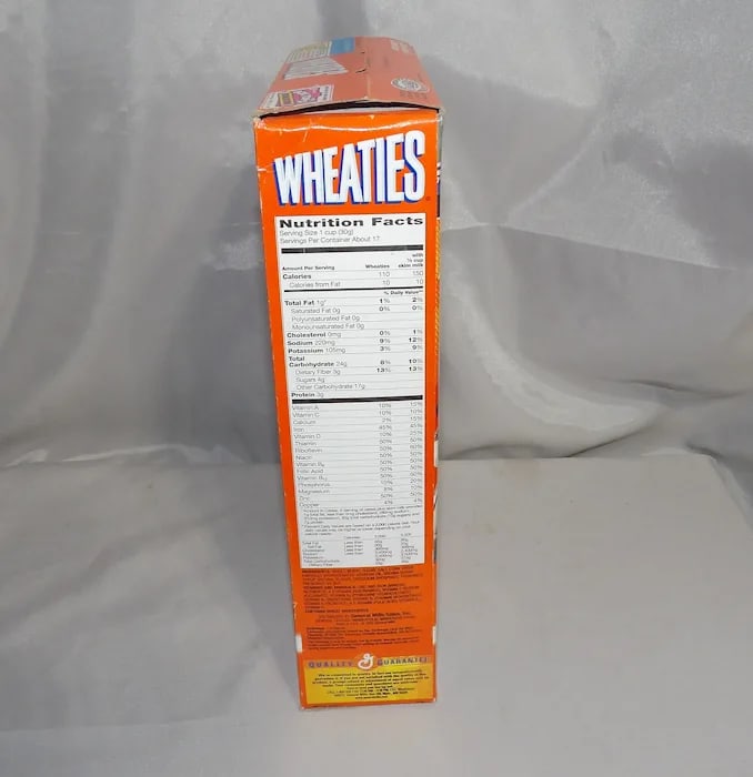 Wheaties NOS Full Box 1995 Emmitt Smith - 2