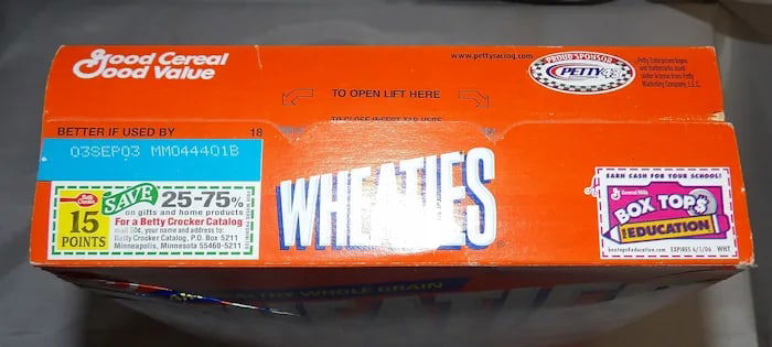 Wheaties NOS Full Box 1995 Emmitt Smith - 5