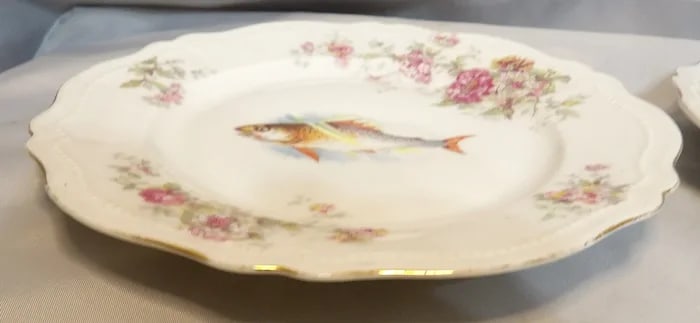 Antique Victorian Era O. E. Gutherz Plate - 5