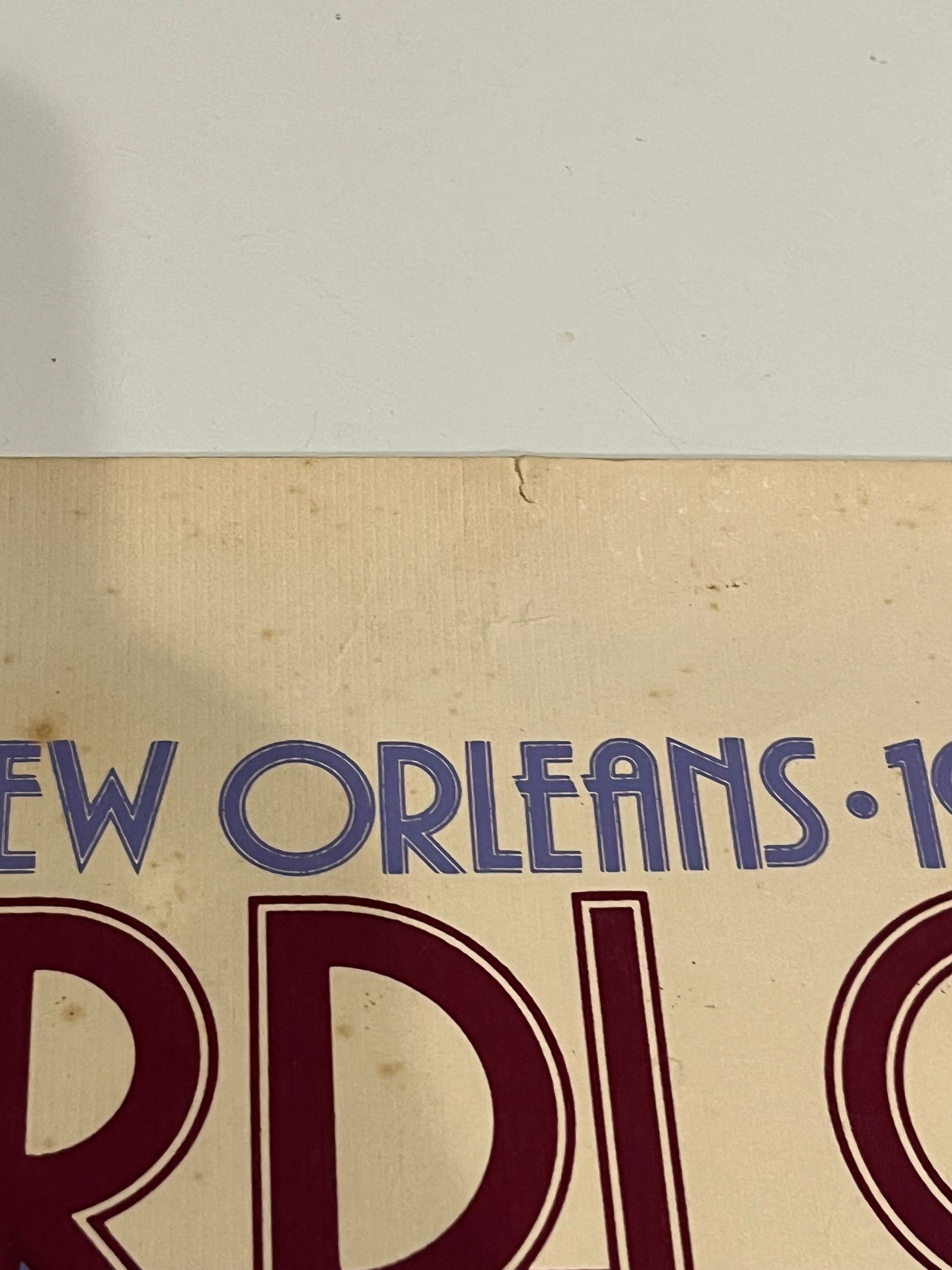 Rare 1977 New Orleans Mardi Gras Poster Limited Edition Signed Michael P. Smith - 8