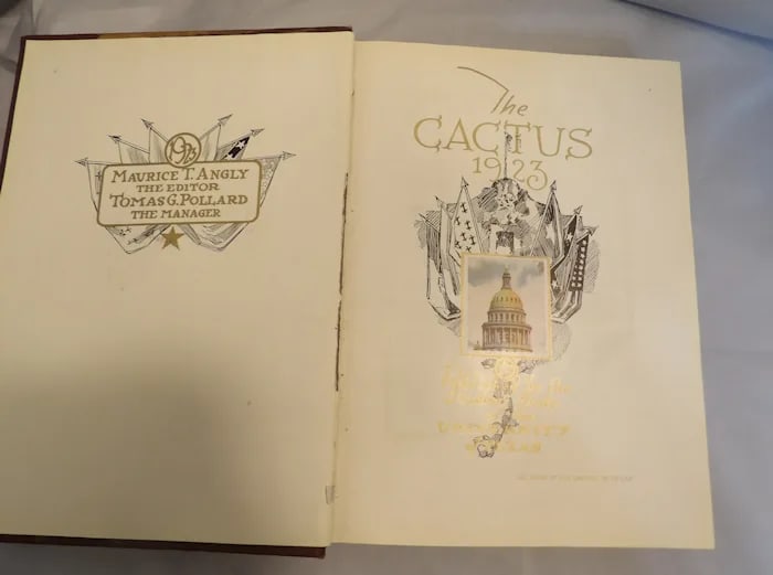 1923 Cactus University of Texas Annual - 6