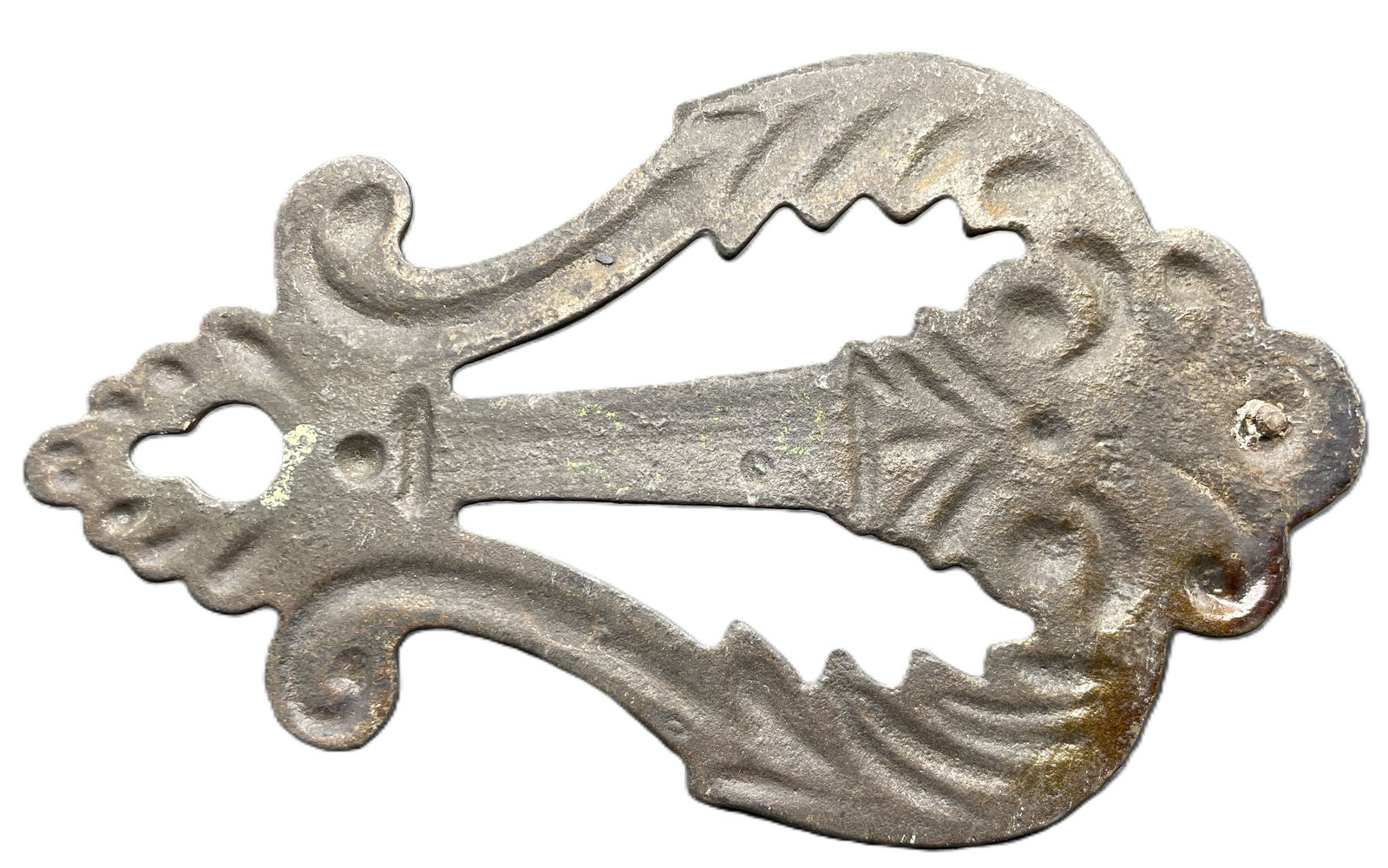 Antique CAST IRON MERCANTILE STORE WALL MOUNT BILL RECEIPT HOLDER - 6