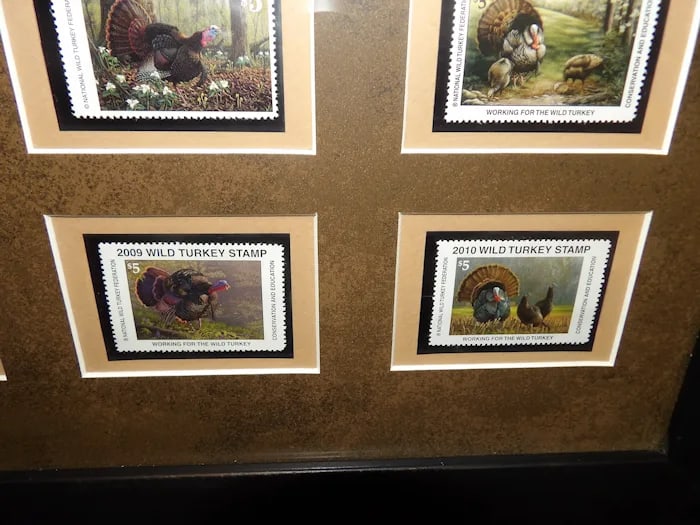 National Wildlife Foundation Turkey Stamps 1990 - 3