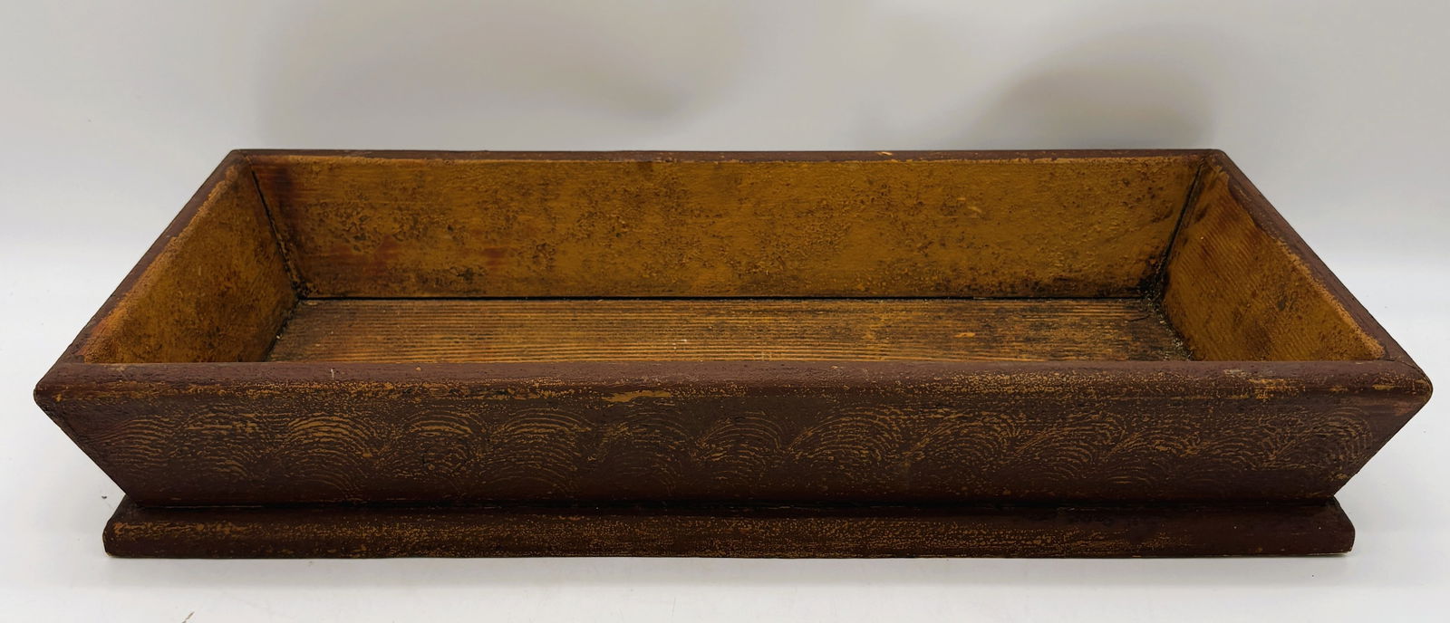 Primitive Large Wood Trencher Dough Box (1 of 8)