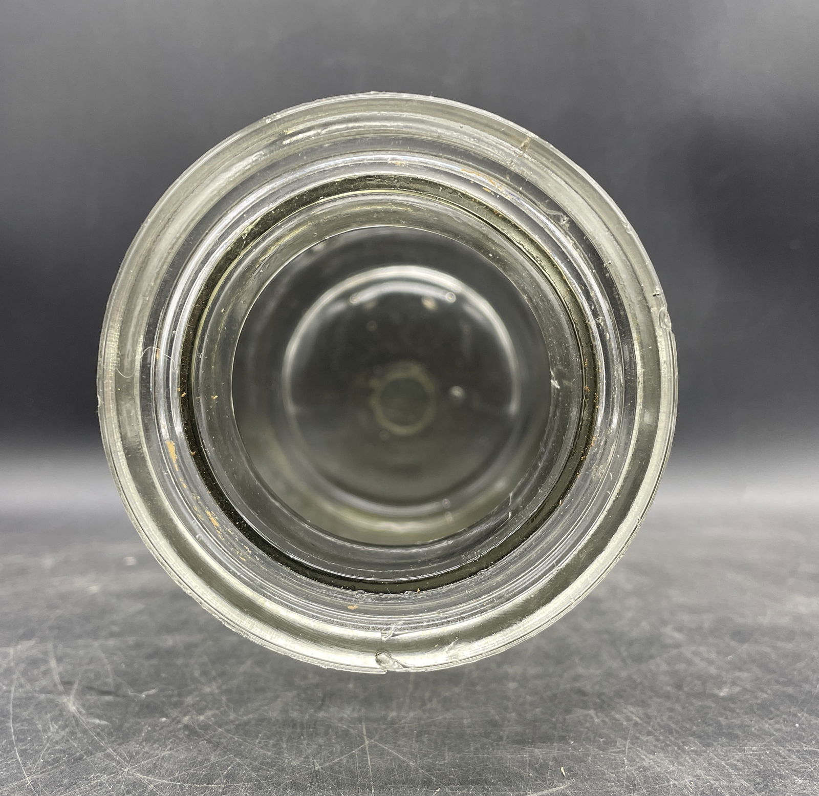 ORIGINAL REEDS PATTIES CANDY JAR REED CANDY CO. CHICAGO WITH LID - 6