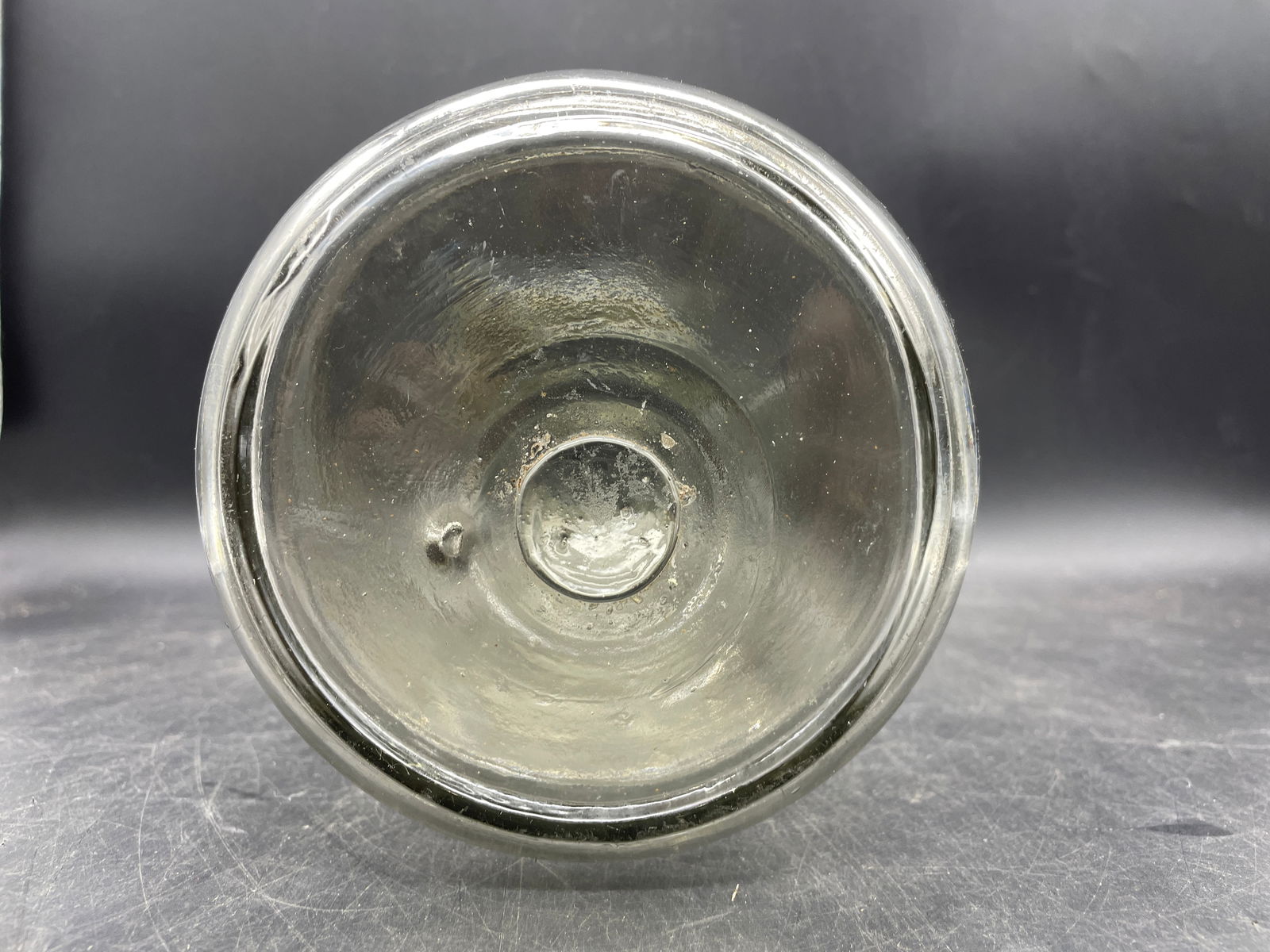 ORIGINAL REEDS PATTIES CANDY JAR REED CANDY CO. CHICAGO WITH LID - 8