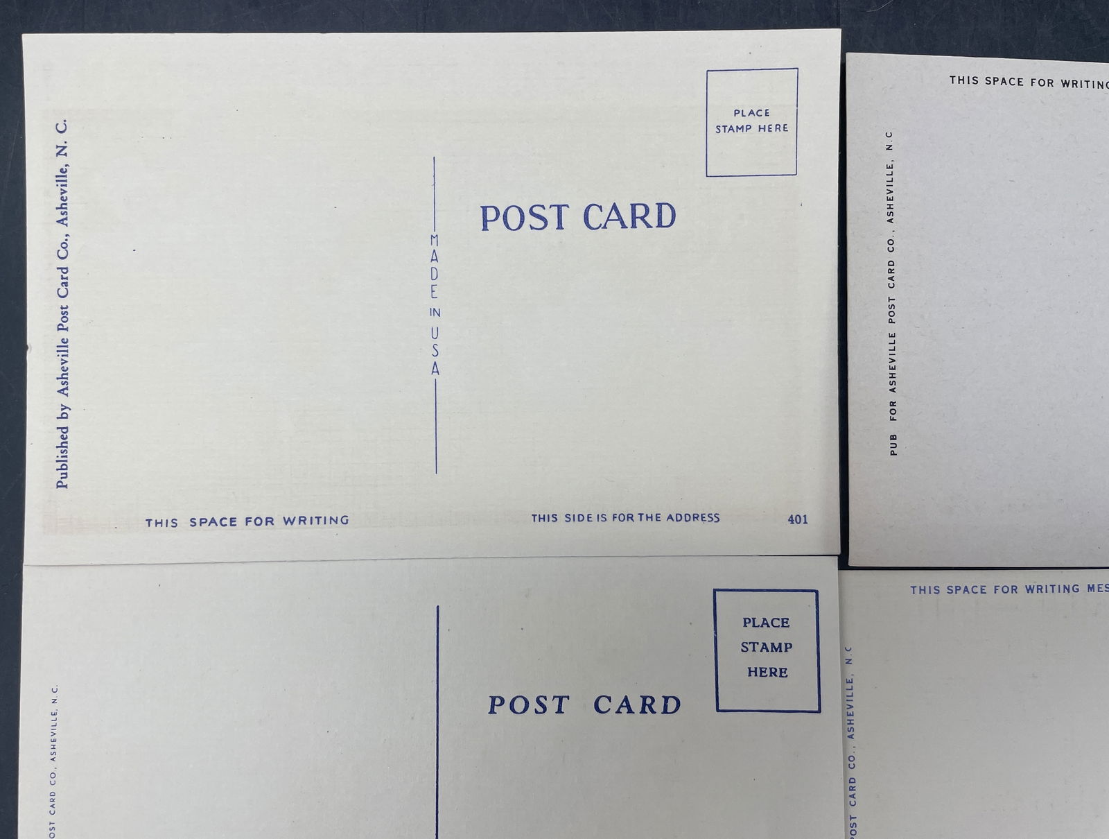 Lot of 6 Black Americana Postcards - 7