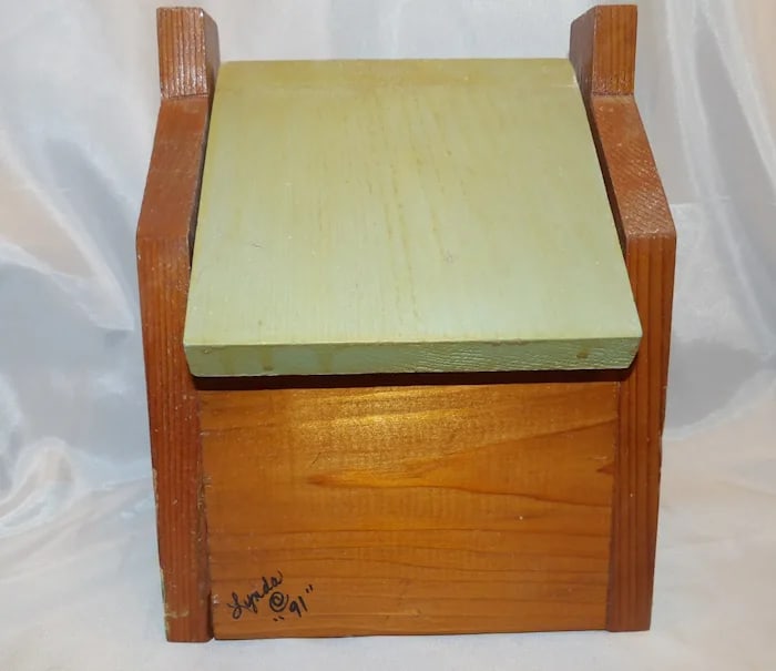 Vintage Folk Art Wood House Recipe - 4