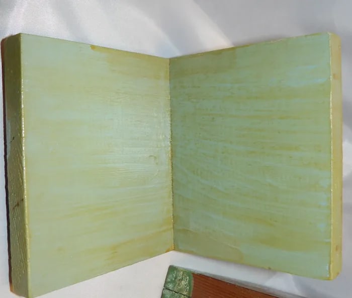 Vintage Folk Art Wood House Recipe - 7