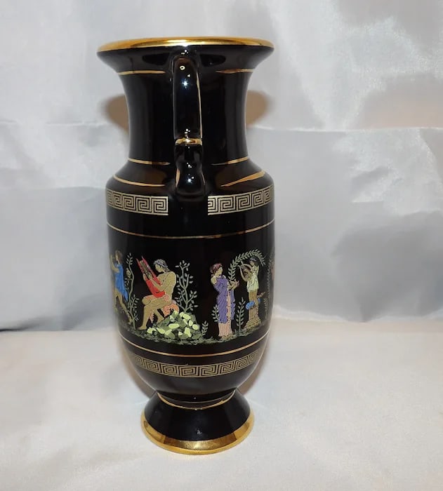 ADIS Double Handle Greek Urn Vase - 2