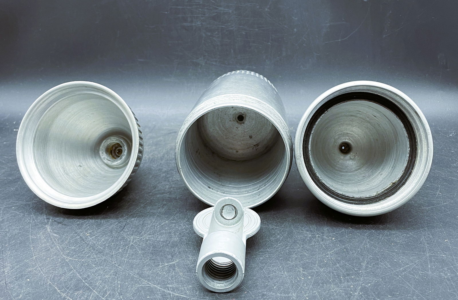 VINTAGE 1940S SMOOTHIE "SATINSMOOTH" ICE CREAM MAKER MIXER ROCKET BULLET RALMAC - 5