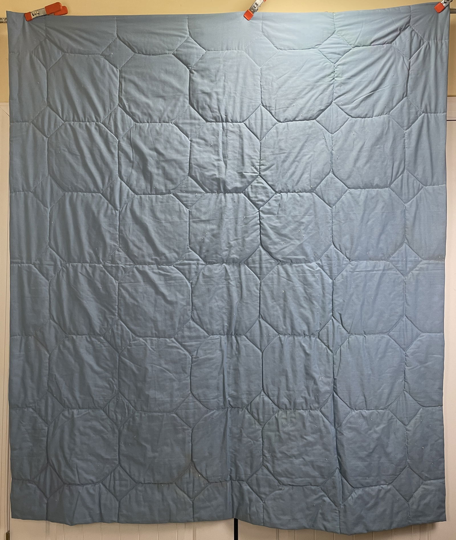 Patchwork Quilt Handstiched 78 x 67 - 6