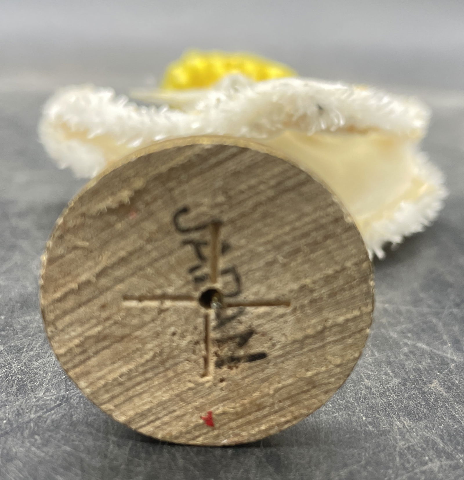 Vintage Japan Pipe Cleaner Angel Ballerina Tulle Wings Yarn Hair - 7