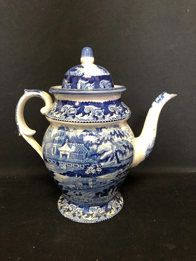 Staffordshire Coffee Pot - 2