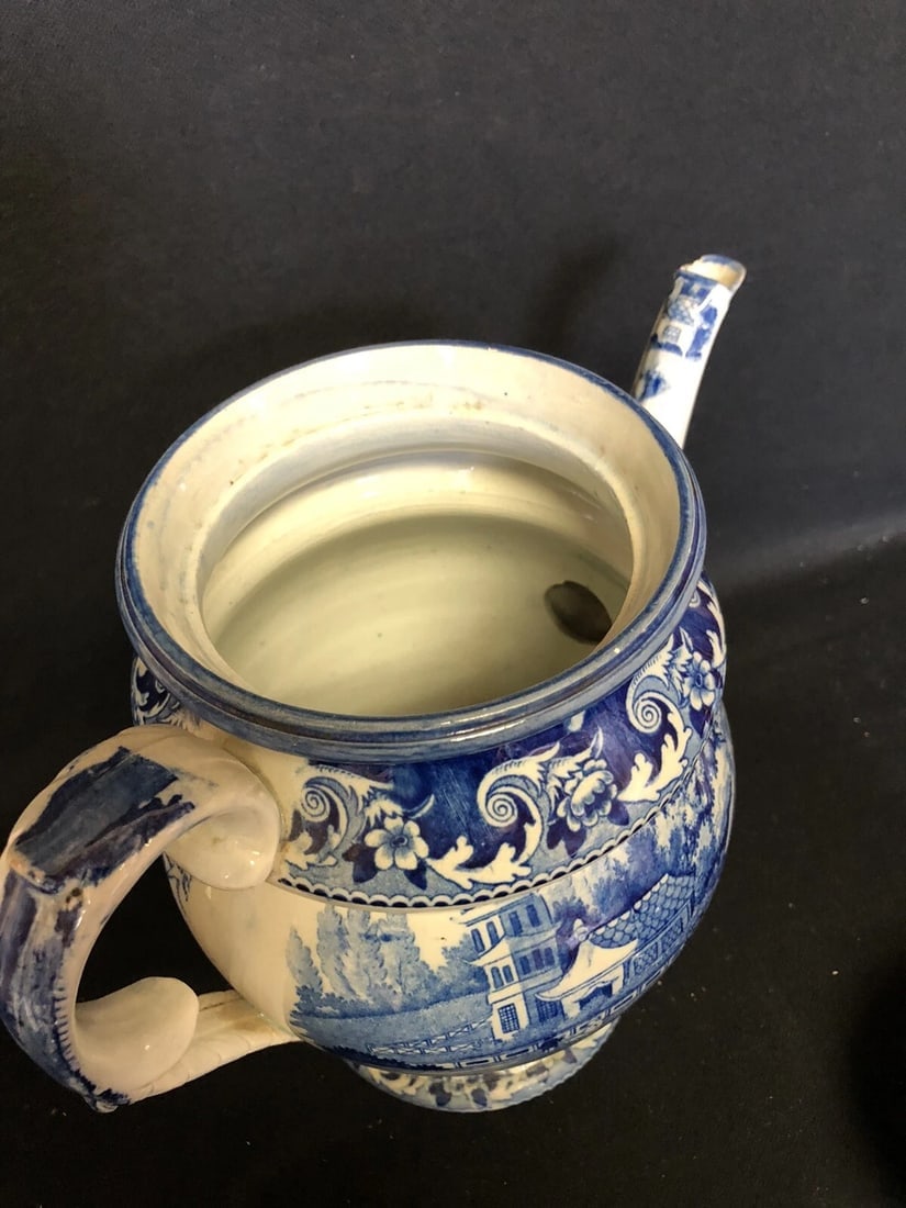 Staffordshire Coffee Pot - 3