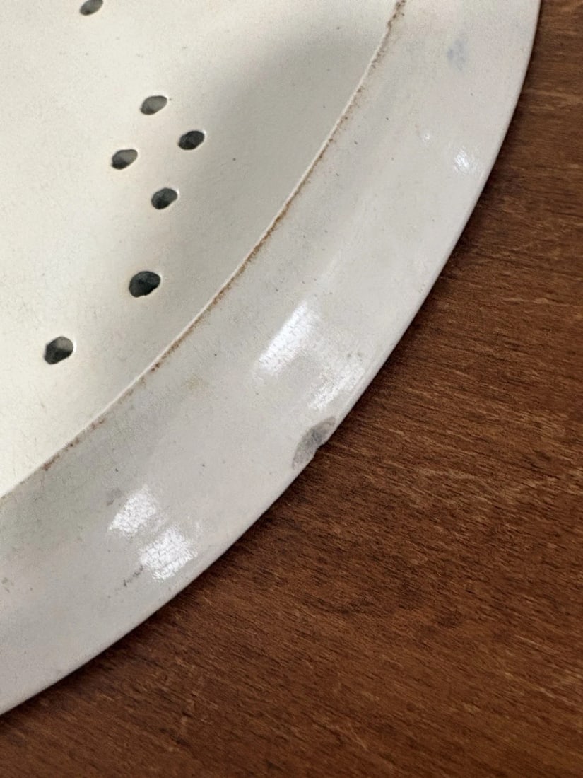 Rare Staffordshire Platter W/ Stainer Insert - 10