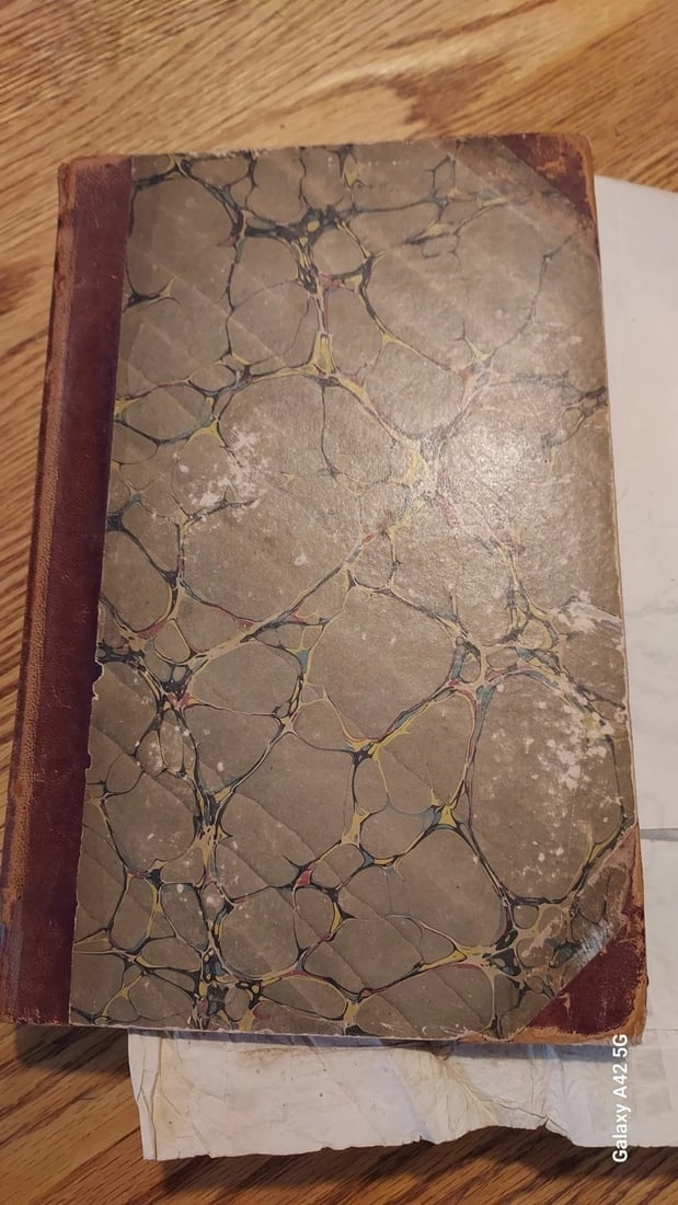 John Trumbull Book 1841 Map Lake George Champlain Drawings - 3