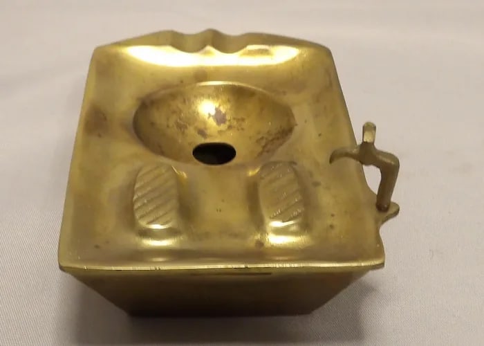 MC Brass Turkish Toilet Ashtray - 5