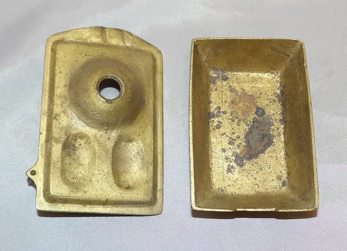 MC Brass Turkish Toilet Ashtray - 6