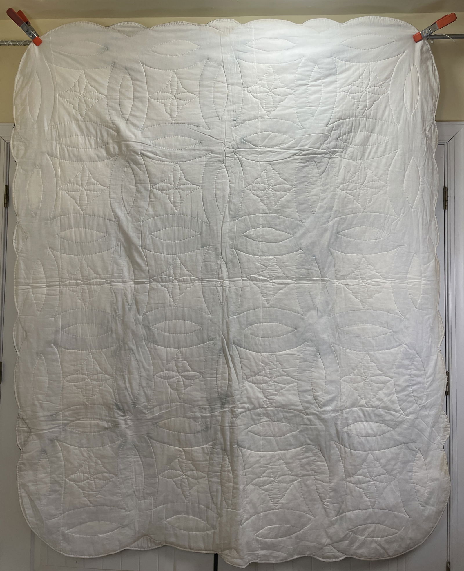 Wedding Ring Quilt 83" x 66" - 5