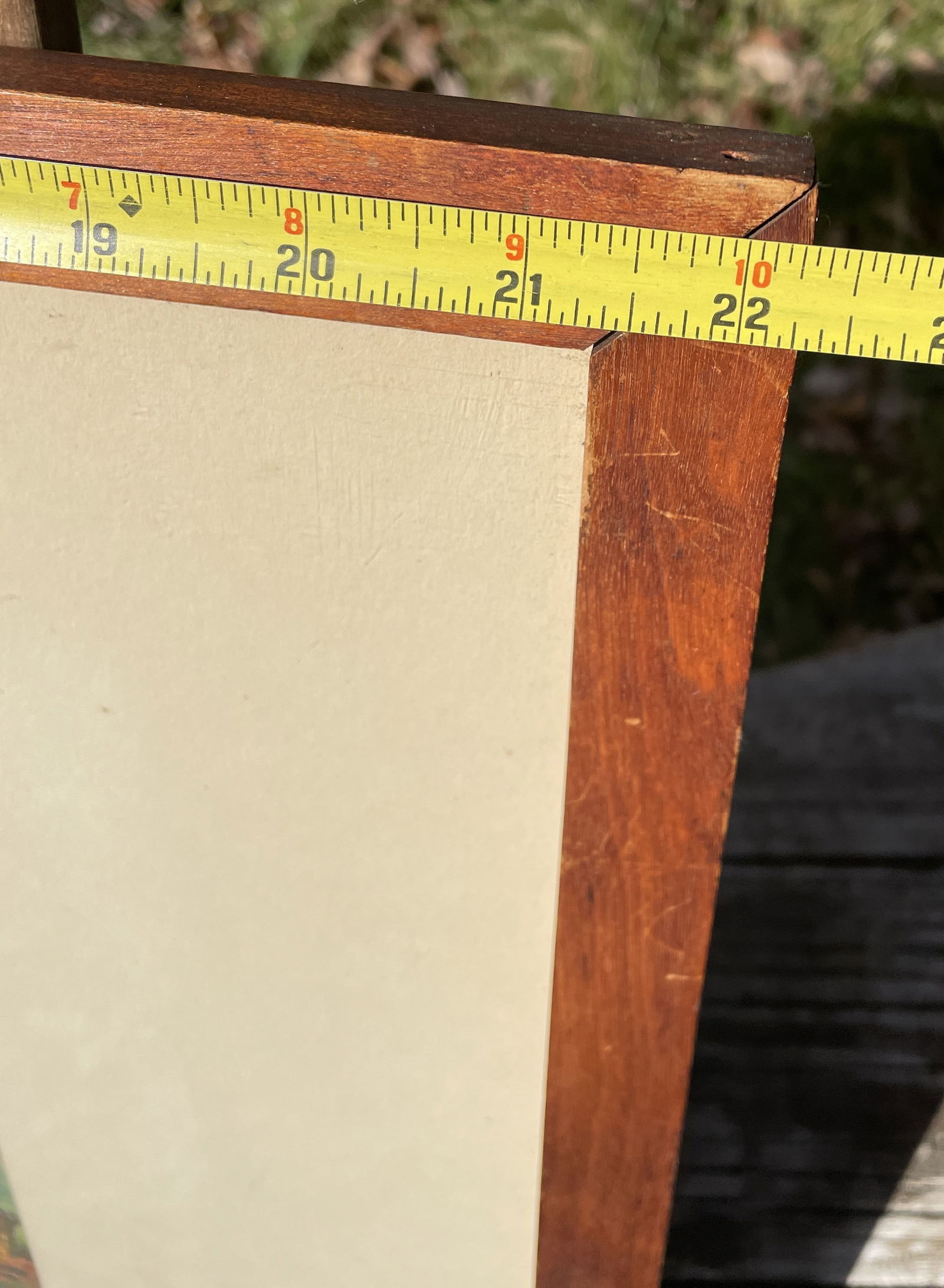 1949 Signed Watercolor Painting Red Barn Farm Scene - 7