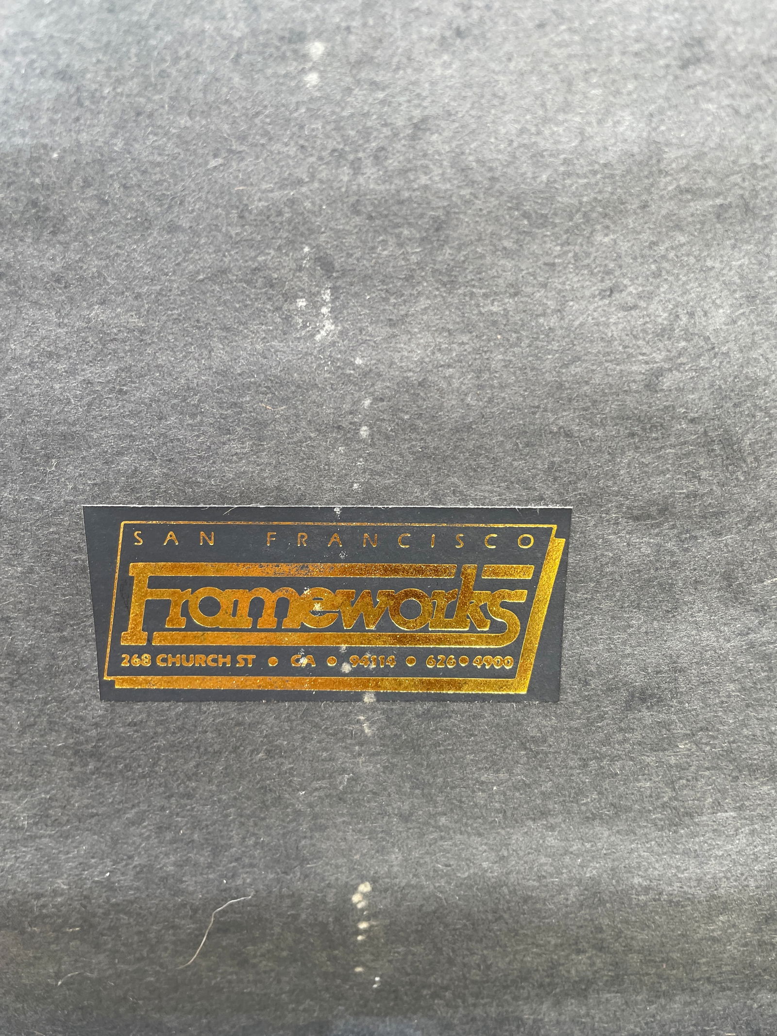 Outsider Art Flower Painting on Paper Framed Signed SADIE EPSTEIN - 5