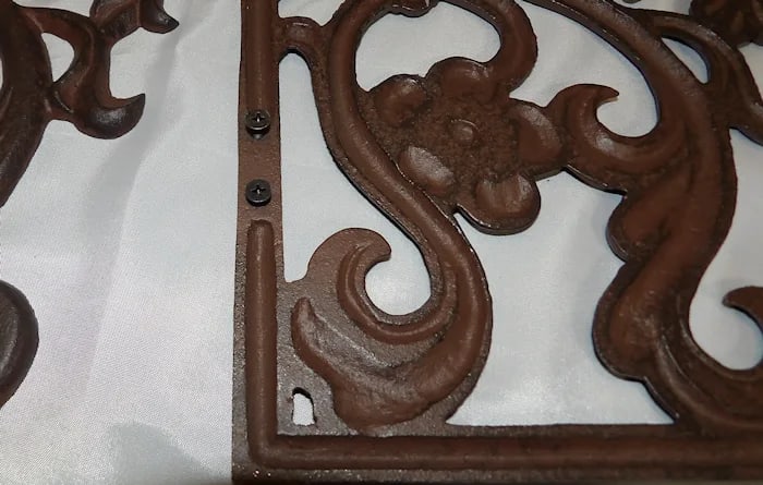 Cast Iron Garden Fence Spikes Relax - 4