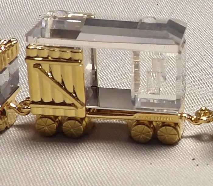 Swarovski 4 Piece Crystal Memories Train - 8