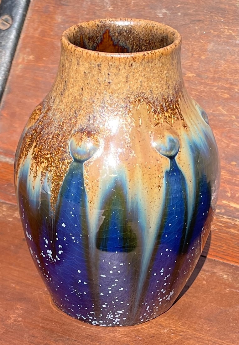 Vintage Studio Art Pottery Vase (1 of 7)