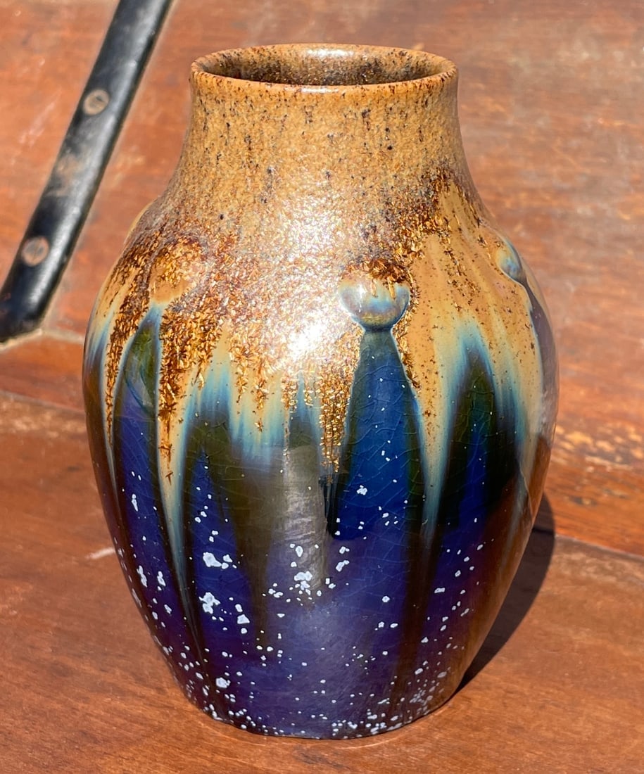 Vintage Studio Art Pottery Vase - 7
