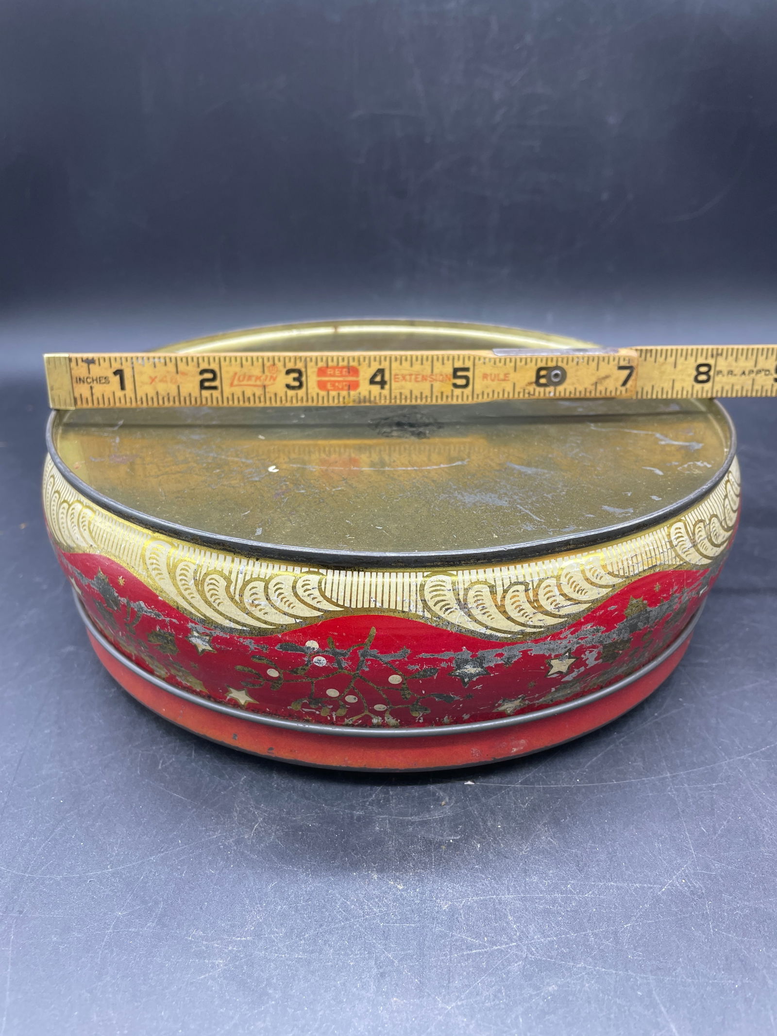 VINTAGE PEEK FREAN CO LONDON ENGLAND COOKIE BISCUIT TIN CHILD w Rabbit - 7