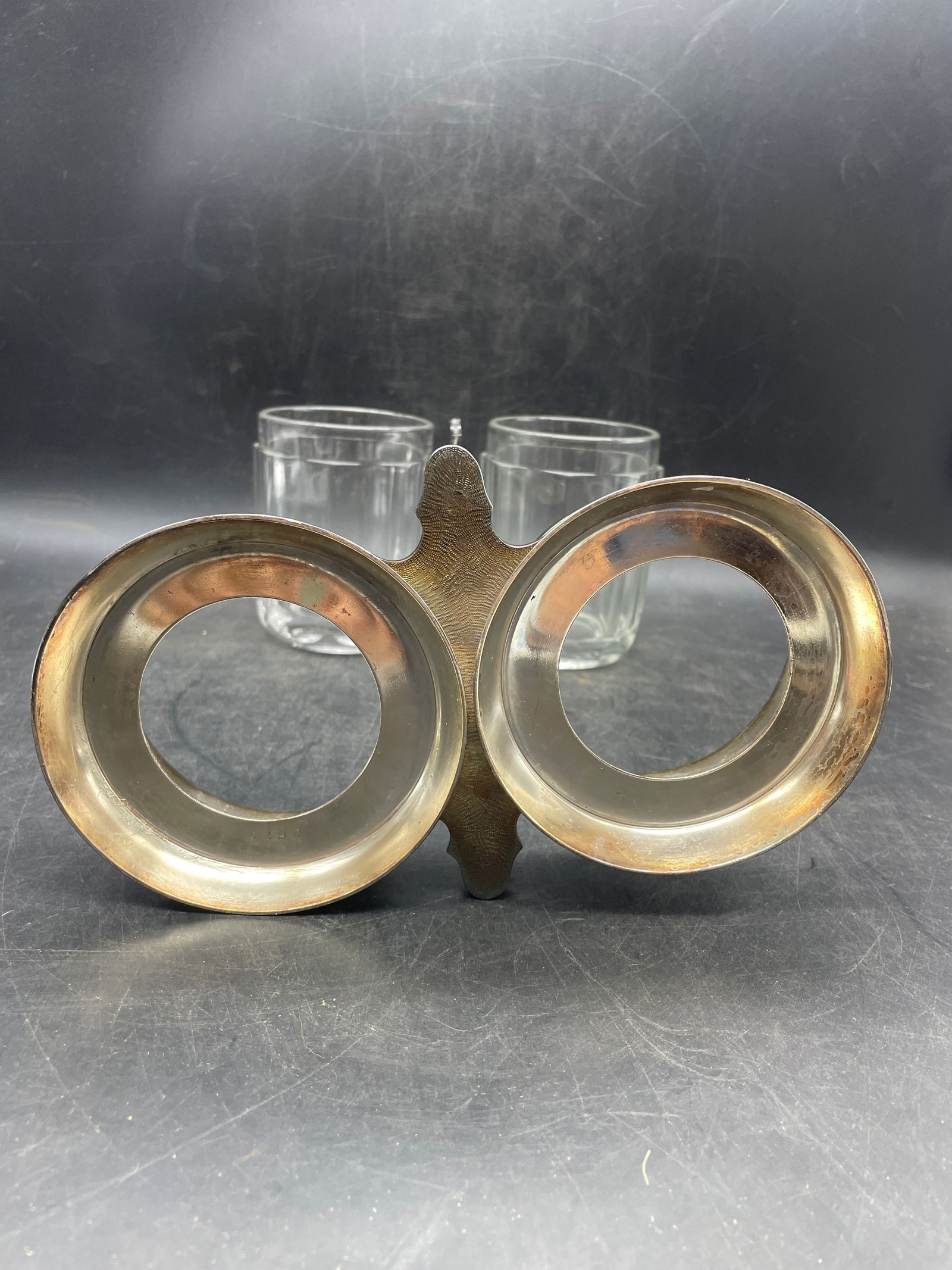 Victorian Silver Plated Double Pickle Castor Ivy, Birds - 5