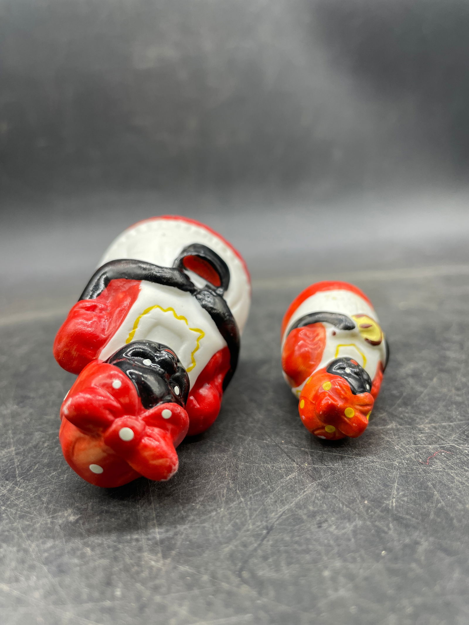 Pair of Bisque Mammy Figures - 6