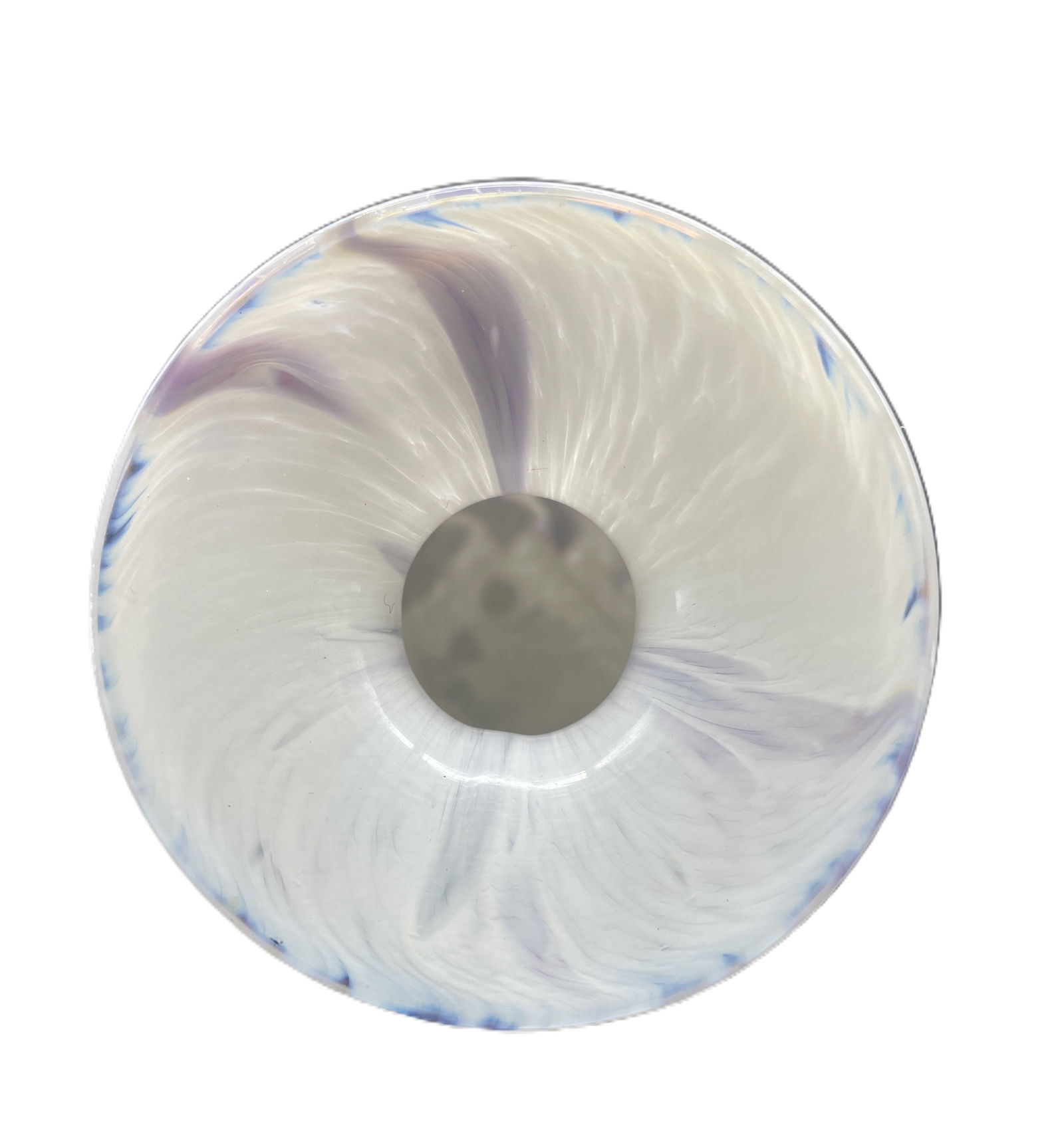 Rochester NY Artist Signed August Hueter Studio Glass Vase 1997 - 3