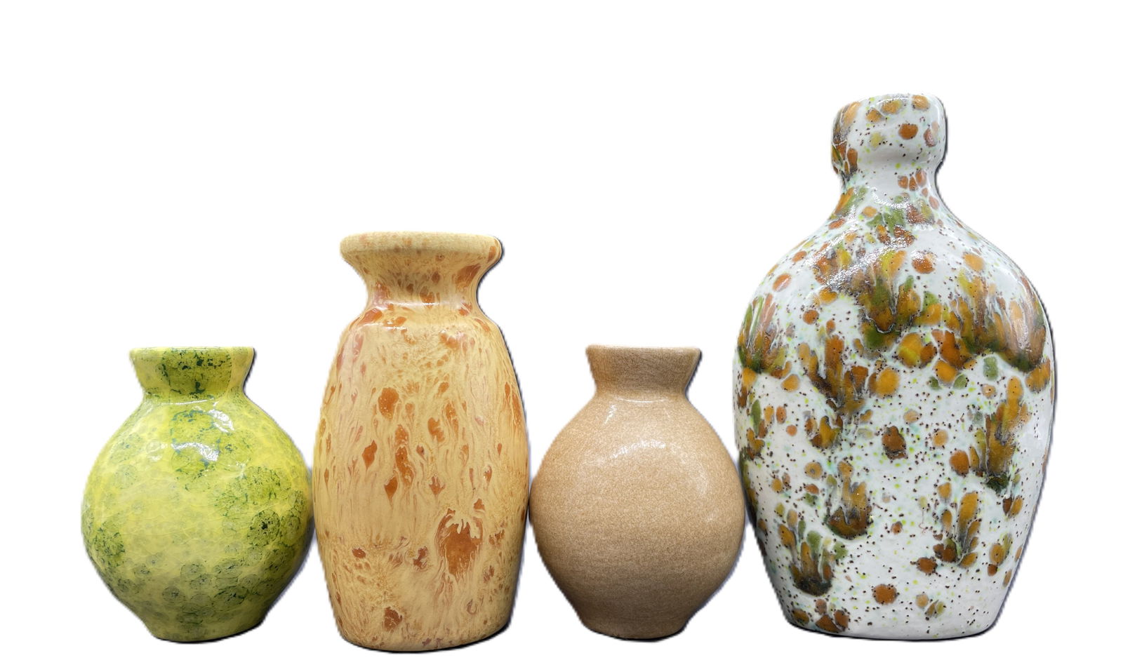 YATES Mid-Century Miniature Art Pottery 4 pcs - 4