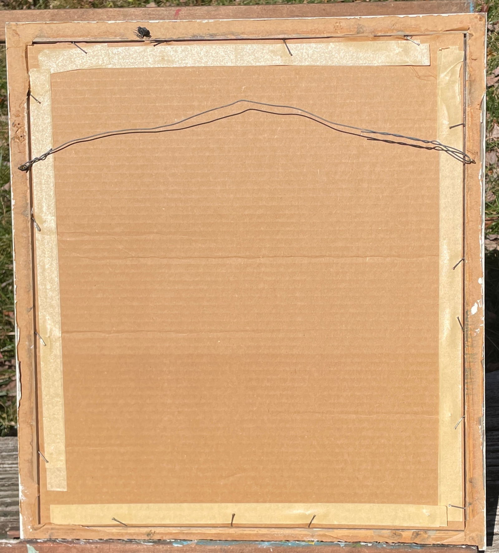 Beautiful Framed Watercolor Floral on handmade linen paper Signed Framed - 4