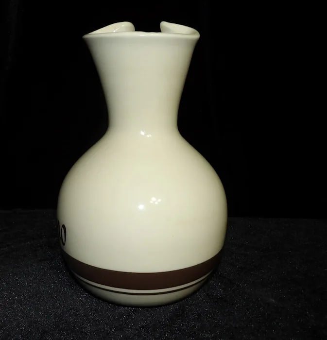 Vintage McCoy Pottery Wine Carafe Pitcher - 2