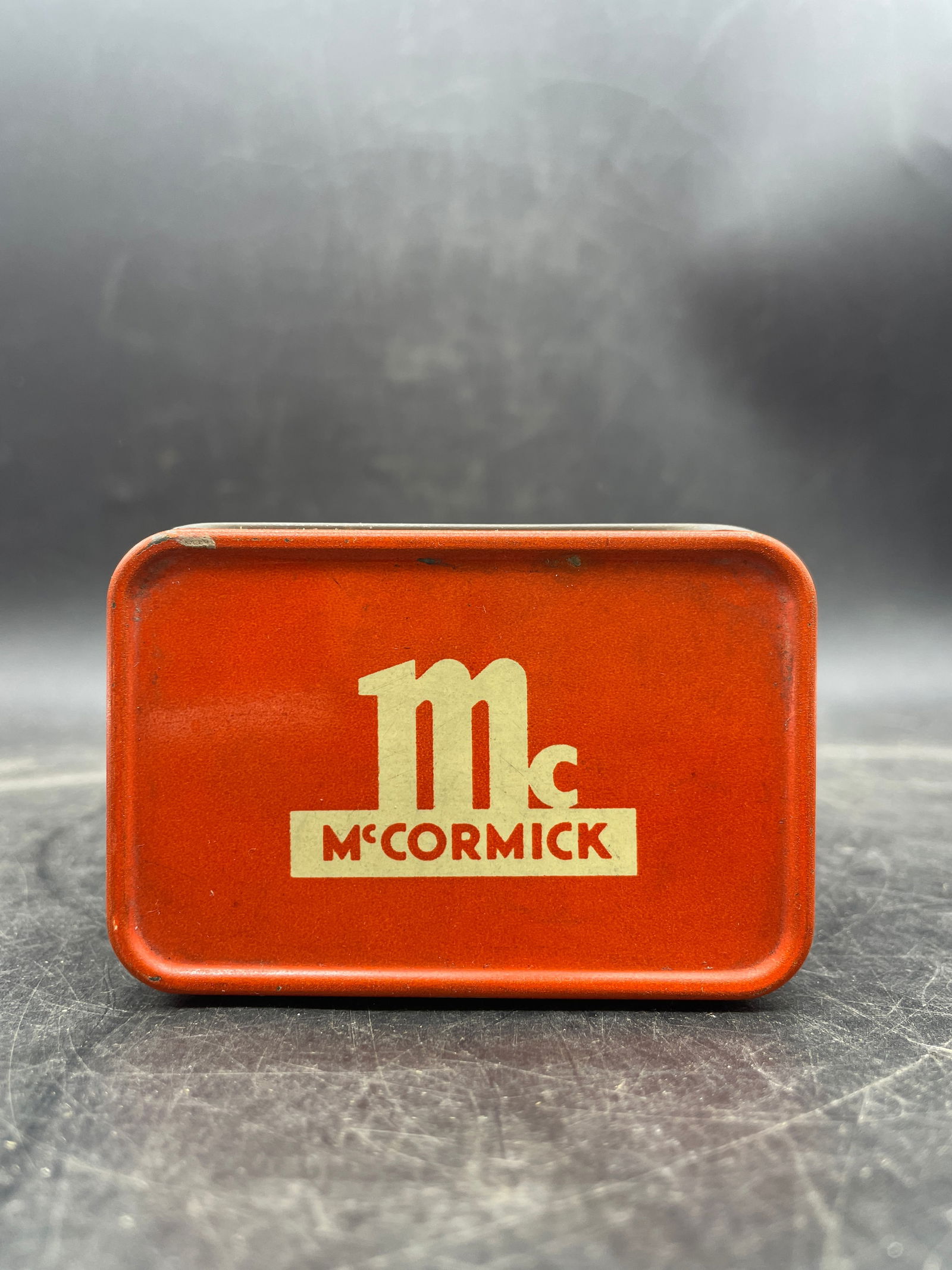 Vintage 1938 McCORMICK TEA TIN CAN 25 Bags Banquet Orange Pekoe - 7