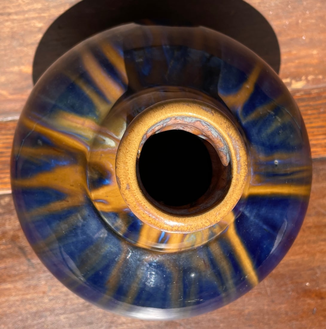 Vintage Studio Art Pottery Vase - 3