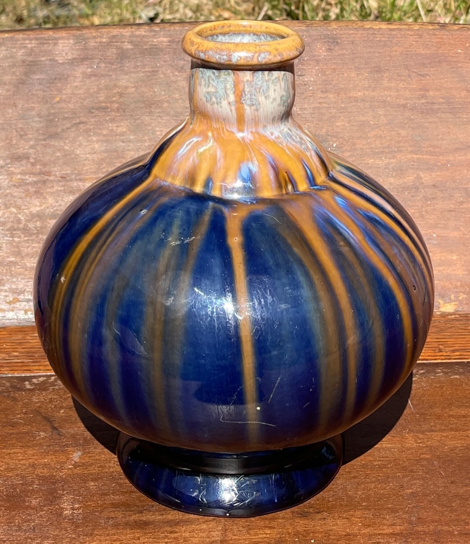 Vintage Studio Art Pottery Vase - 8
