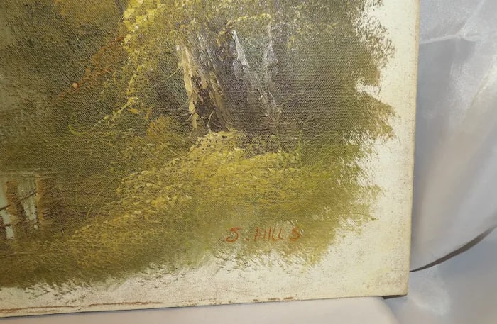 Original Oil Painting S. Hill - 2